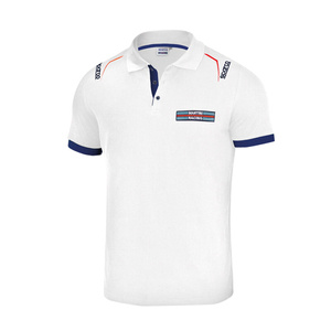 Sparco Martini Racing Embroidered Polo Shirt white