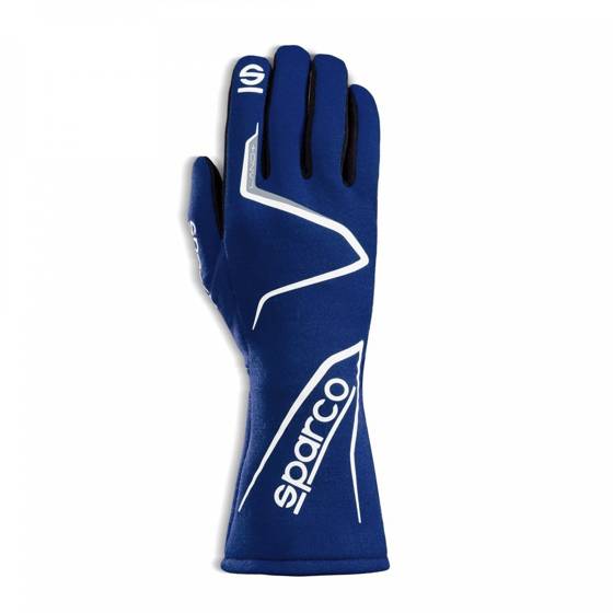 Sparco Racing Rally Race & Kart Gloves LAND + (FIA Approved) blue