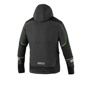 Sparco Tech Soft Shell Jacket (Teamwork) black green