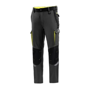 Sparco Tech Work Trousers gray/yellow