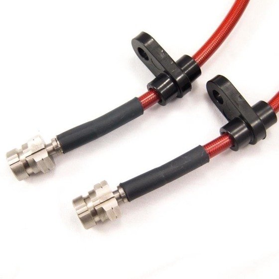 Stainless Braided Brake Lines HEL for Volkswagen Golf MK7 2.0 GTD 2013-