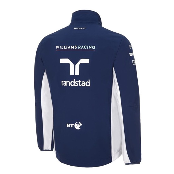 Williams Martini Racing Teamline Womens Softshell Jacket navy