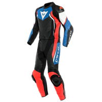 2019! Motorcycle Leather Suit DAINESE AVRO D2 2 PCS black/white/red