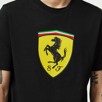 2024 Ferrari F1 Mens Large Shield T-shirt black