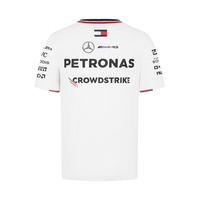 2024 Mercedes AMG Petronas F1 Men's Team T-shirt white