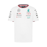 2024 Mercedes AMG Petronas F1 Men's Team T-shirt white