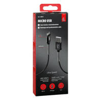 38890 Cable Usb > Micro Usb - 200 cm - Black