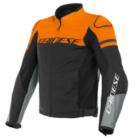 Motorcycle Jacket DAINESE AGILE black/orange