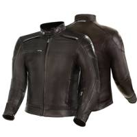 Motorcycle Leather Jacket VINTAGE SHIMA BLAKE