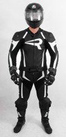 Motorcycle Leather Suit DAINESE AVRO D2 2 PCS 