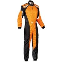 OMP Racing KS-3 Karting Kart Suit black/orange(CIK FIA Approved)