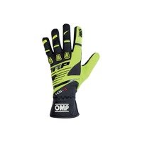 OMP Racing Karting Gloves KS-3 MY19 black/neon