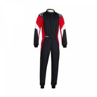 Race Rally Racing Suit Sparco COMPETITION PRO (FIA Approved) black red