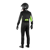 Race Rally Racing Suit Sparco SPRINT (FIA Approved) black fluo green