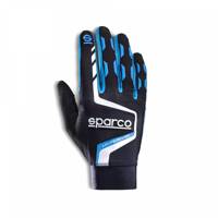 Sparco Gaming / Karting Kart Auto Racing Gloves HYPERGRIP+ black blue