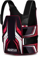 Sparco K-Track Rib Protector black red