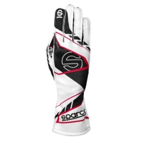 Sparco Karting Kart Auto Racing Gloves K-Arrow + white