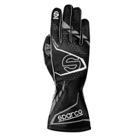 Sparco Karting Kart Auto Racing Gloves K-Attack black grey