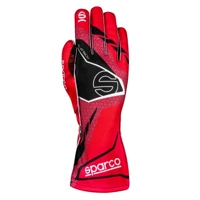 Sparco Karting Kart Auto Racing Gloves K-Attack red