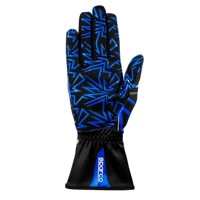 Sparco Karting Kart Auto Racing Gloves K-Rookie blue