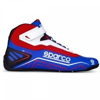 Sparco Karting Kart Racing Auto Shoes K-RUN blue red