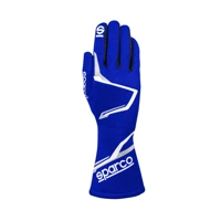 Sparco Land + Race Kart Gloves (FIA & SFI) blue