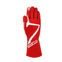 Sparco Land Race Kart Gloves (FIA & SFI) red