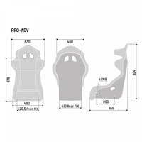 Sparco PRO ADV QRT Rally Racing Race Seat (FIA Approved)