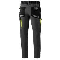 Sparco Tech Work Trousers gray/yellow