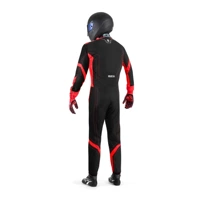 Sparco Thunder Advanced Kart Karting Auto Racing Suit black red