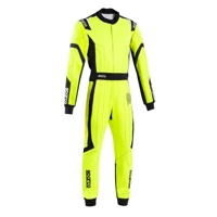 Sparco Thunder Advanced Kart Karting Auto Racing Suit yellow