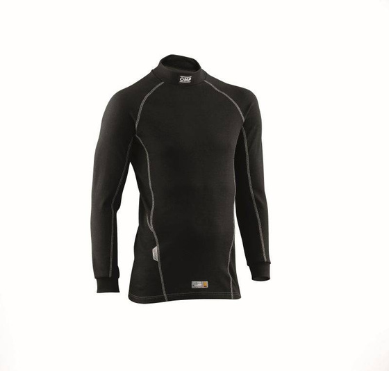 Rally Long sleeve Top OMP Racing FIRST my2022 (FIA) black