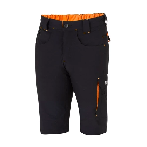 Sparco Tech Light Work Shorts black orange