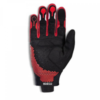Sparco Gaming / Karting Kart Auto Racing Gloves HYPERGRIP+ black red
