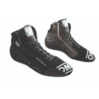 Rally Race Racing Shoes OMP Tecnica boots (FIA) black