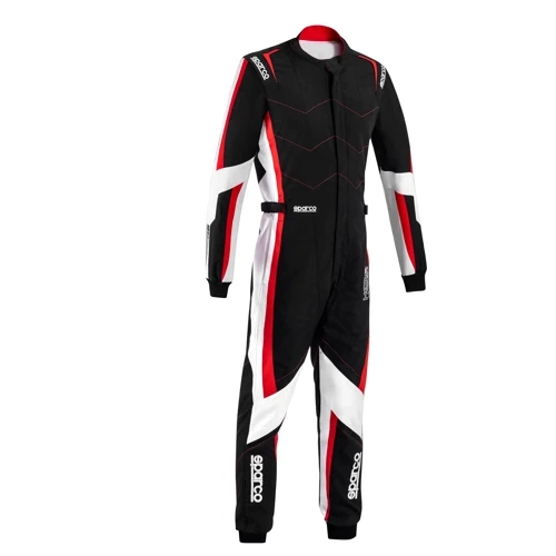 Sparco Kerb Kart Karting Auto Racing Suit black red