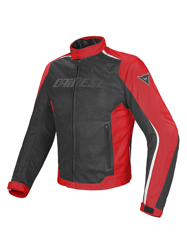 Motorcycle Textil Jacket DAINESE HYDRA FLUX D-DRY black/red