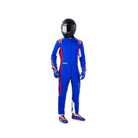 Sparco THUNDER Kart Karting Auto Racing Suit (CIK FIA Approved) blue