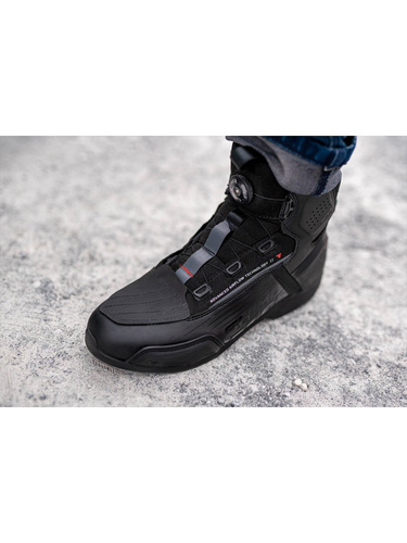 SHIMA EDGE Vented, Motorbike Shoes for Men Breathable ATOP red