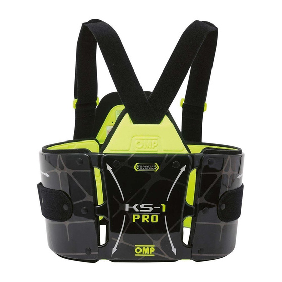 OMP Racing PRO Rib Protection Vest