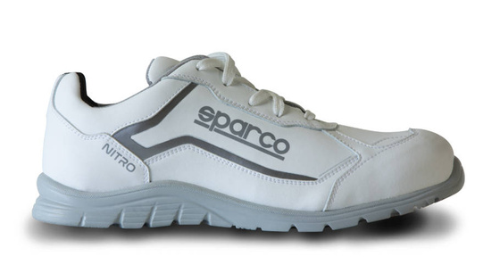 Sparco NITRO S3 low-cut Mechanics Safety Shoes white white