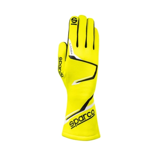 Sparco Land + Race Kart Gloves (FIA & SFI) yellow
