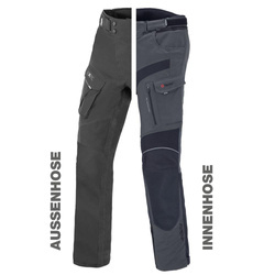 Spodnie motocyklowe BUSE ZESTAW EXRC Porto czarny/szary łupek 58