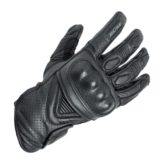 Motorcycle Gloves BUSE Cafe Racer black