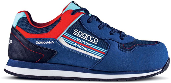 Sparco Teamline Auto Shoes Boots Gymkhana S1P Martini Racing