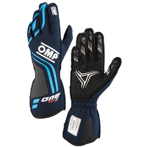 OMP Racing Race & Kart Gloves One Evo X (FIA) navy