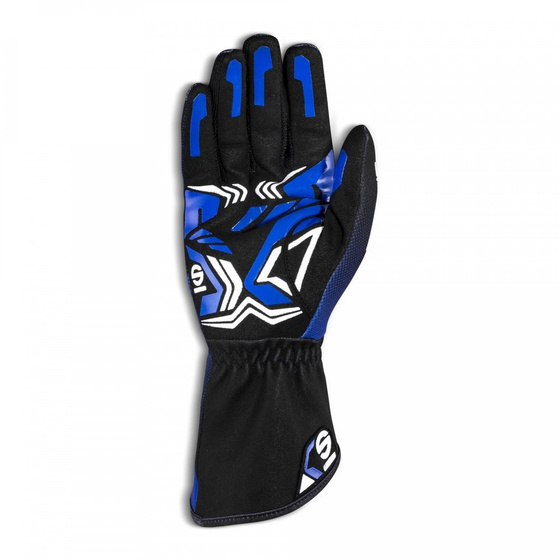 Sparco Karting Kart Auto Racing Gloves RUSH blue black