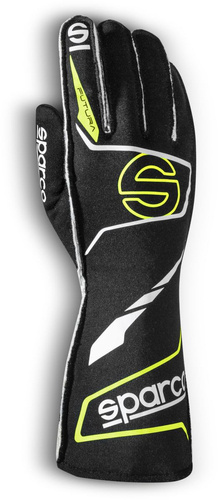 Sparco Futura Race Kart Gloves (FIA & SFI) black yellow