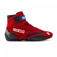 Race Racing Rally Shoes Sparco TOP (FIA Approved) red