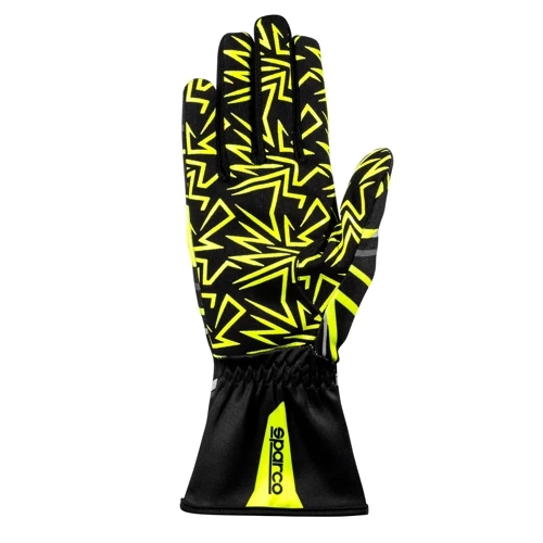 Sparco Karting Kart Auto Racing Gloves K-Rookie yellow
